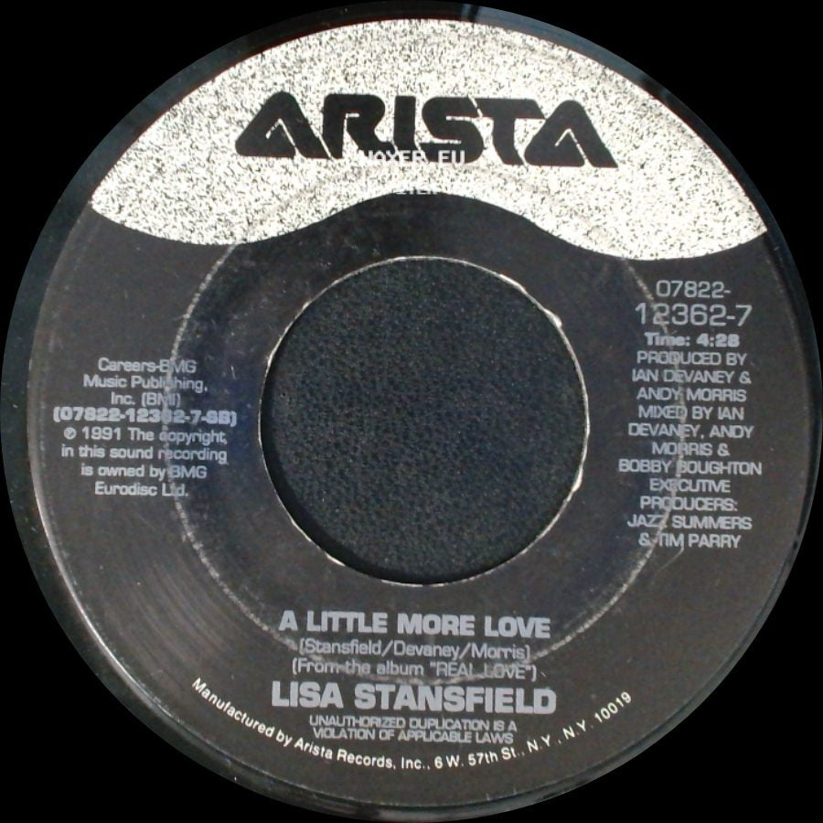 Lisa Stansfield - Change / A Little More Love side B
