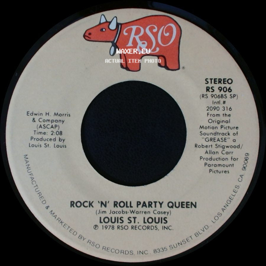 John Travolta, Olivia Newton-John & Cast / Louis St. Louis - Summer Nights / Rock 'n' Roll Party Queen side B