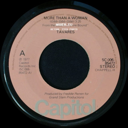 Tavares - We're Both Ready For Love / More Than A Woman side B
