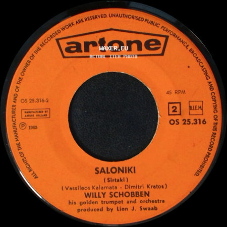 Willy Schobben - Il Silenzio / Saloniki side B