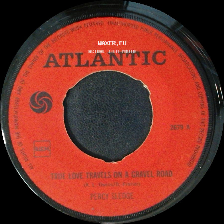 Percy Sledge - True Love Travels On A Gravel Road / Faithful And True side A