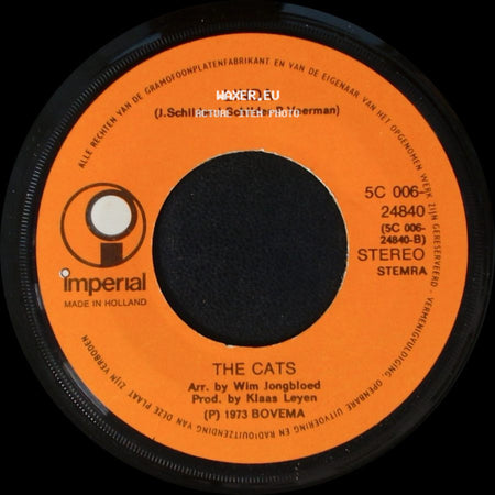 The Cats - Let's Go Together / Linda side B