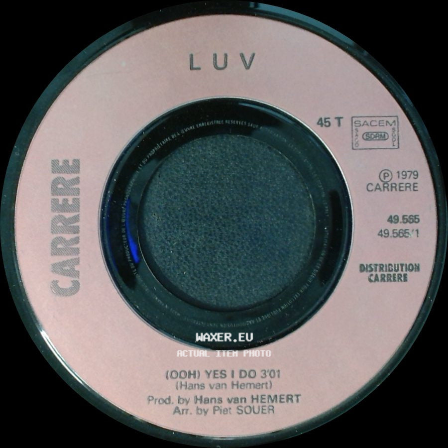 Luv - My Guy / (Ooh) Yes I Do side B