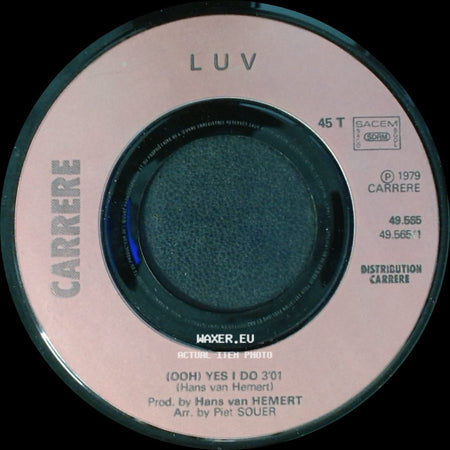 Luv - My Guy / (Ooh) Yes I Do side B