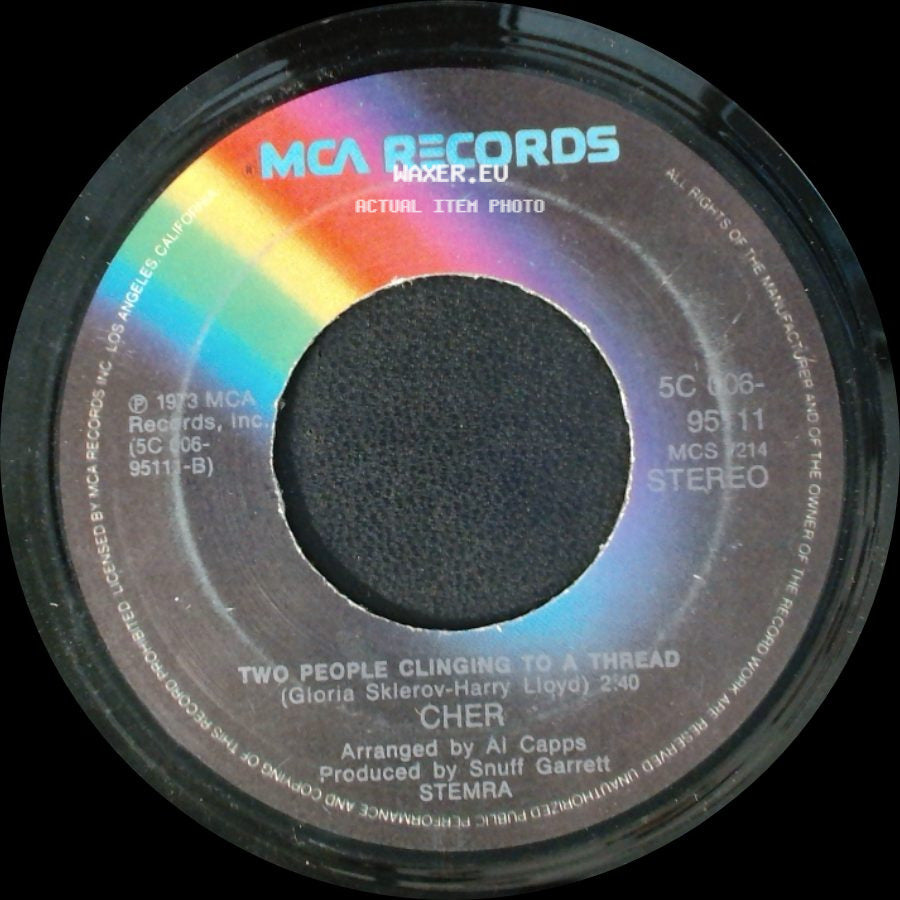 Cher - Two People Clinging To A Thread / Dark Lady side A