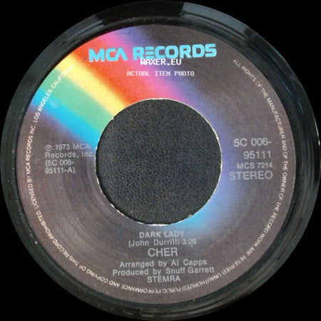Cher - Two People Clinging To A Thread / Dark Lady side B