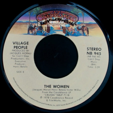 Village People - Y.M.C.A. / The Women side B