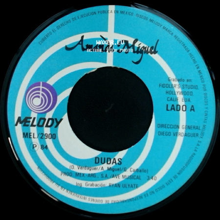 Amanda Miguel - Dudas / Amanda Al Piano Iii (Cancion De Cuna Al Reves) side A