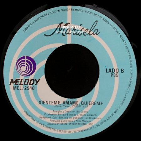 Marisela - Sola, Con Mi Soledad / Sienteme, Amame Quiereme side B