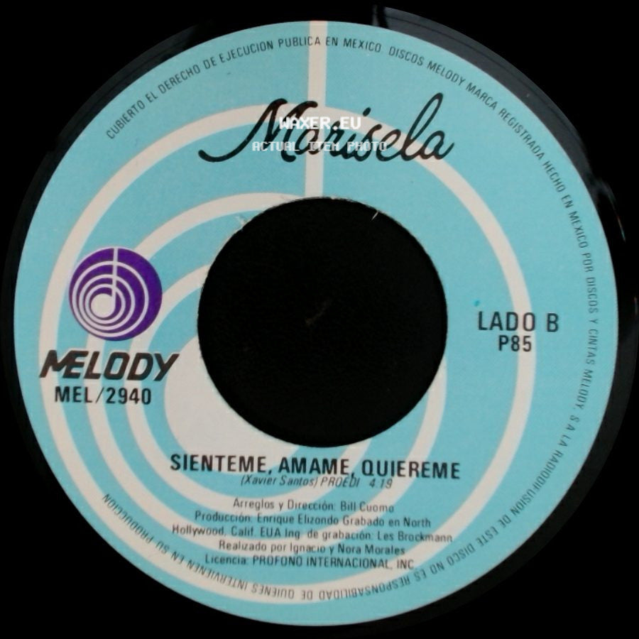 Marisela - Sola, Con Mi Soledad / Sienteme, Amame, Quiereme side B