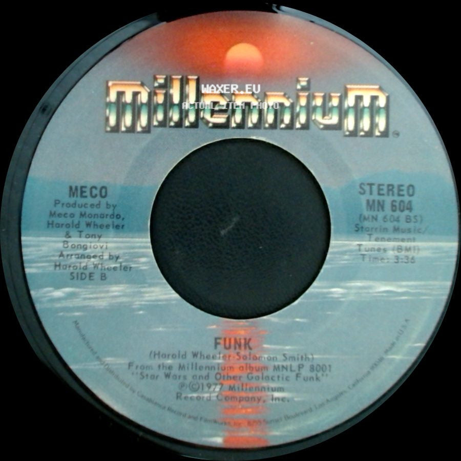 Meco - Star Wars Theme/Cantina Band / Funk side B