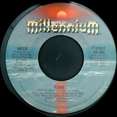 Meco - Star Wars Theme/Cantina Band / Funk side B