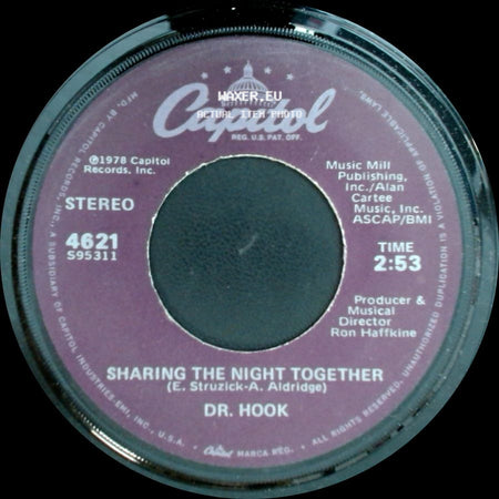 Dr. Hook - Sharing The Night Together / You Make My Pants Want To Get Up And Dance side A