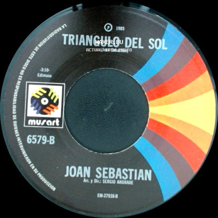 Joan Sebastian - Triangulo Del Sol / Rumores side A