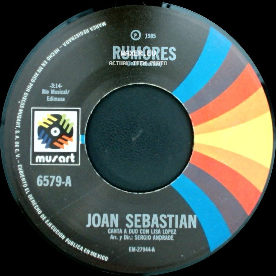 Joan Sebastian - Triangulo Del Sol / Rumores side B