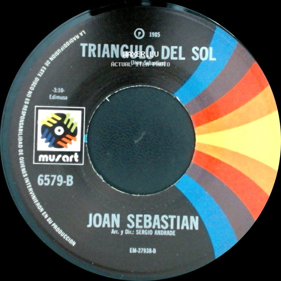 Joan Sebastian - Triangulo Del Sol / Rumores side A