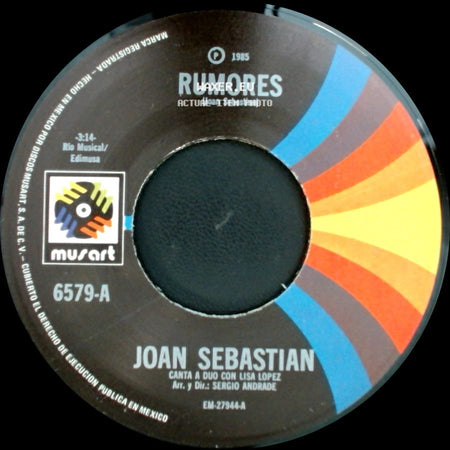 Joan Sebastian - Triangulo Del Sol / Rumores side B