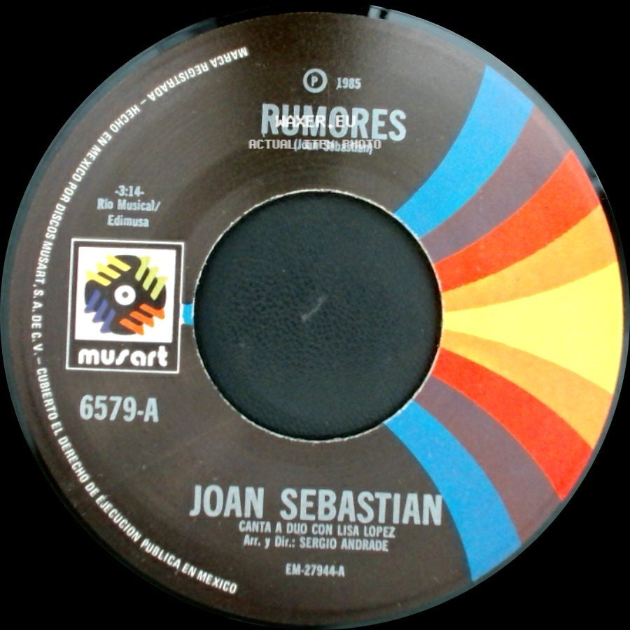 Joan Sebastian - Triangulo Del Sol / Rumores side B