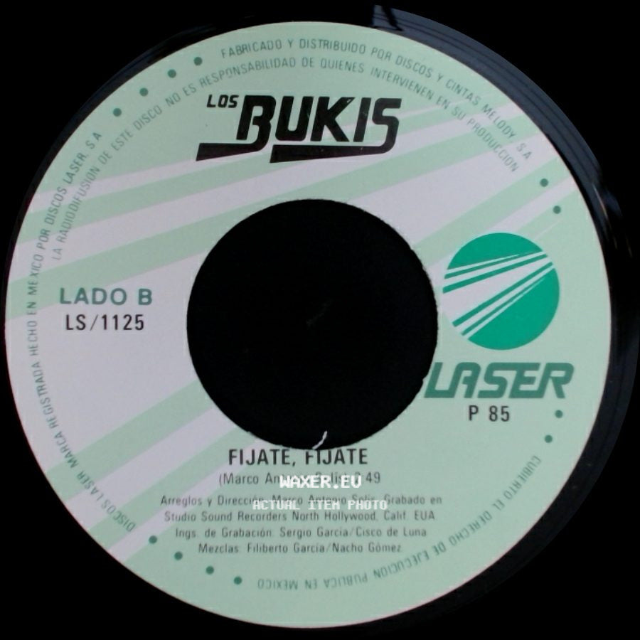 Los Bukis - ¿A Donde Vas? / Fijate, Fijate side B