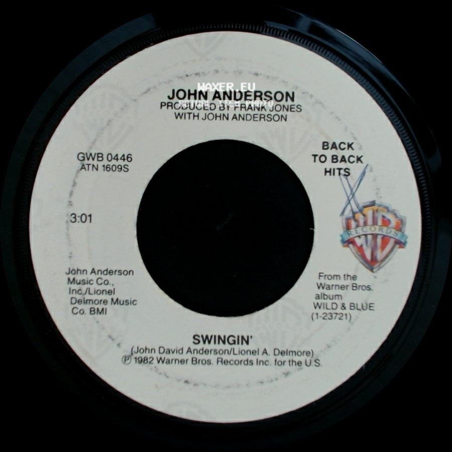 John Anderson - Wild And Blue / Swingin' side B