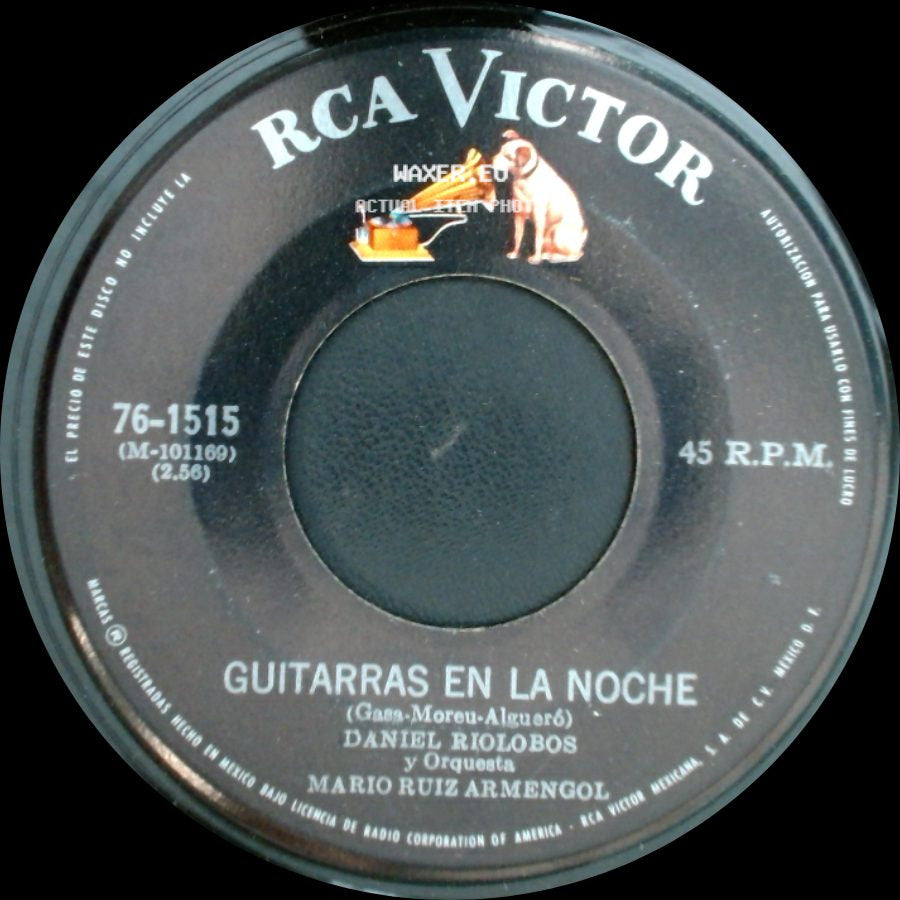 Daniel Riolobos Y Orquesta Mario Ruiz Armengol - Guitarras En La Noche / Copla Gitana side A