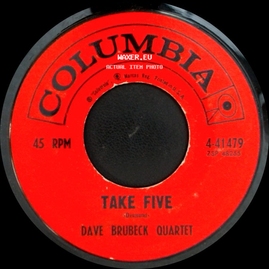 Dave Brubeck Quartet - Take Five / Blue Rondo A La Turk side A