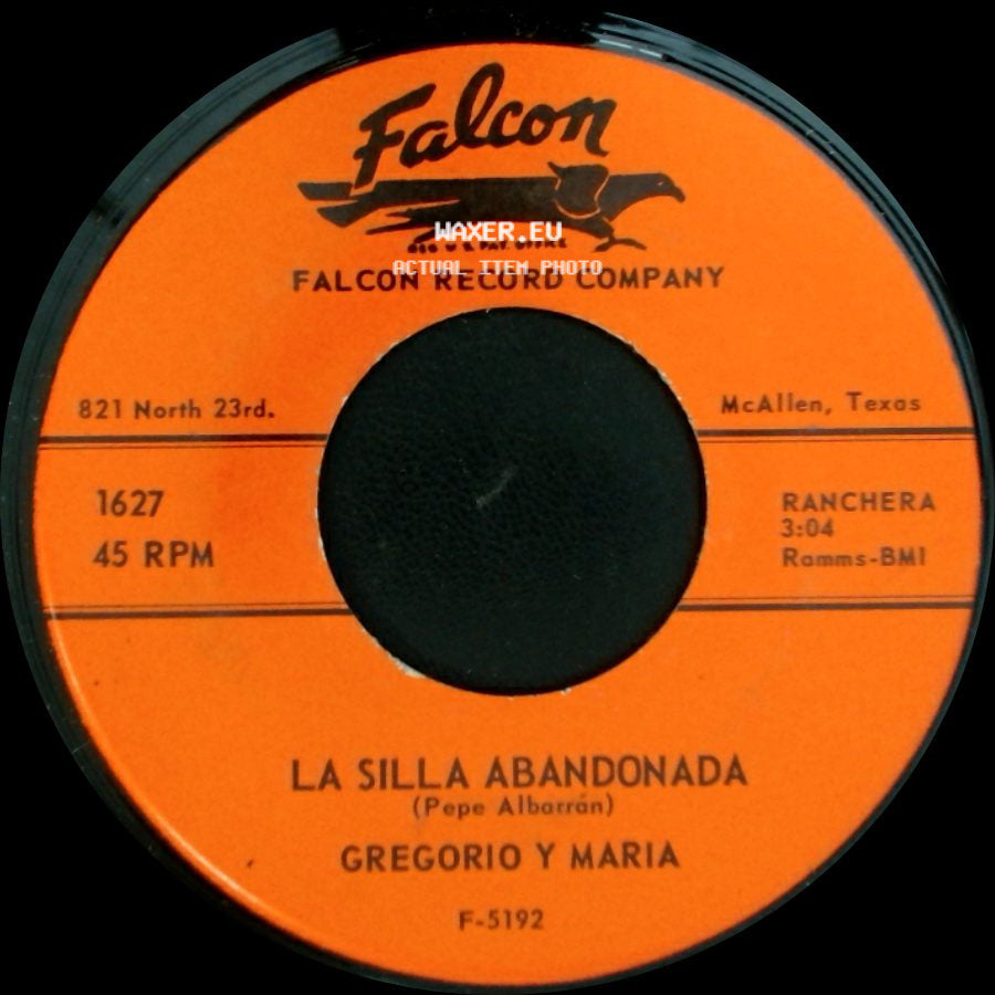 Gregorio Y Maria - Corrido A Villa / La Silla Abandonada side B