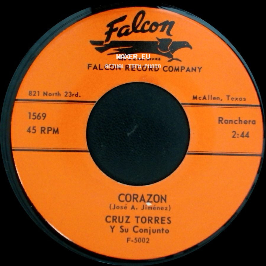 Cruz Torres Y Su Conjunto - Corazon / No Volties Pa'tras side A