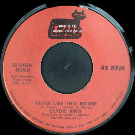 Clydie King - The Long And Winding Road / Never Like This Before side B