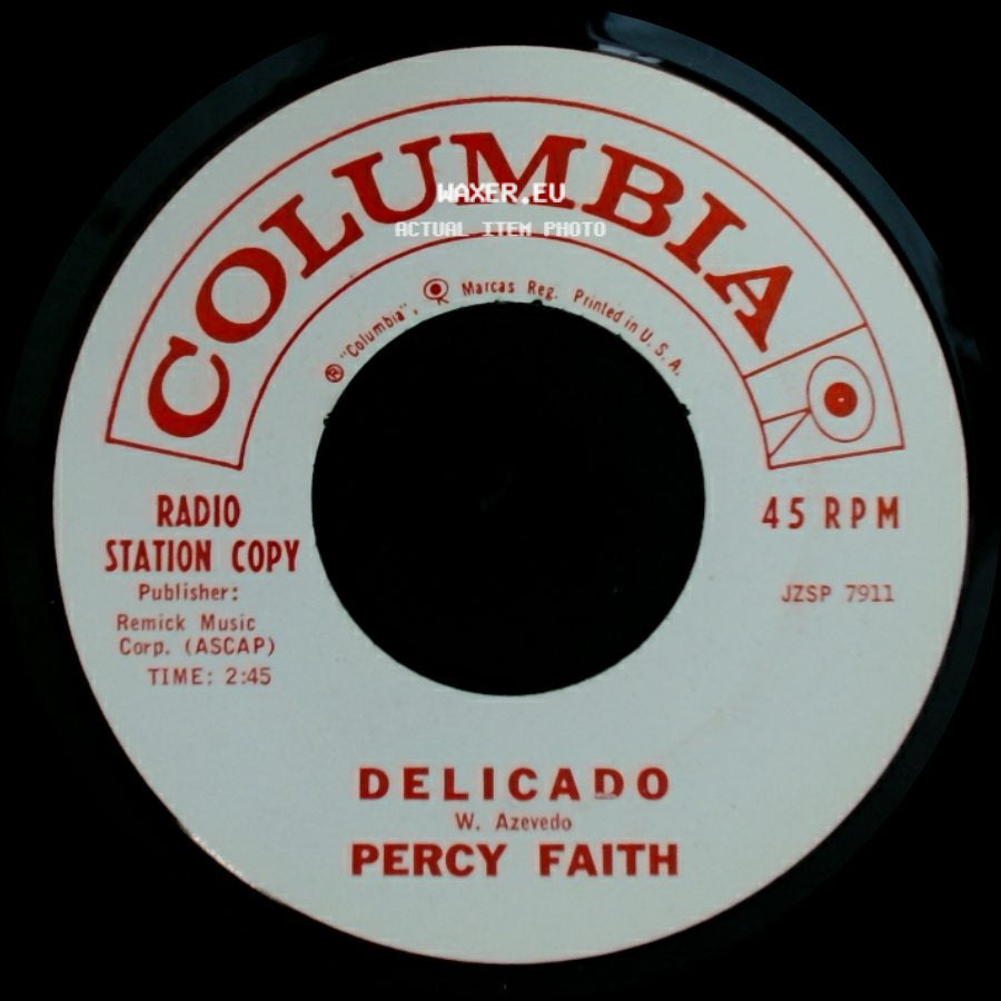 Percy Faith - Delicado / Tropical Merengue side A