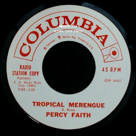 Percy Faith - Tropical Merengue / Delicado side A