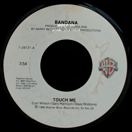 Bandana - Heat Of The Night / Touch Me side B