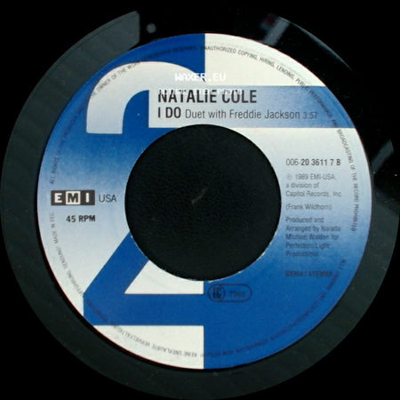 Natalie Cole - I Do Duet With Freddie Jackson / Starting Over Again side A