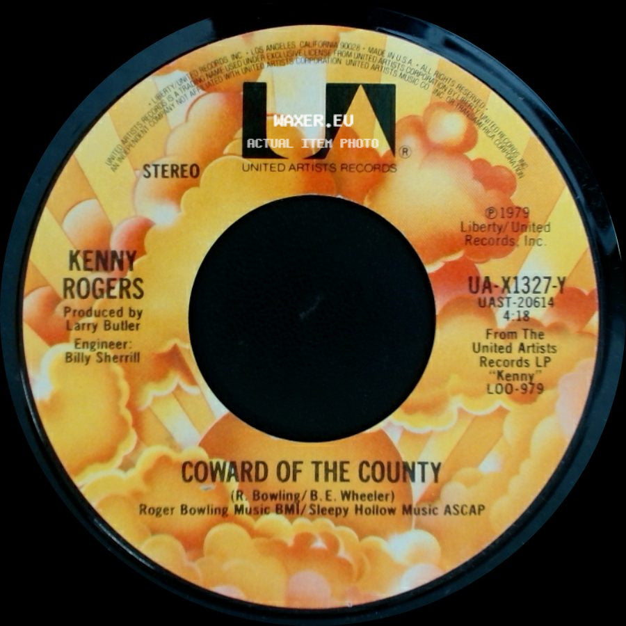 Kenny Rogers - Coward Of The County / I Want To Make You Smile side A