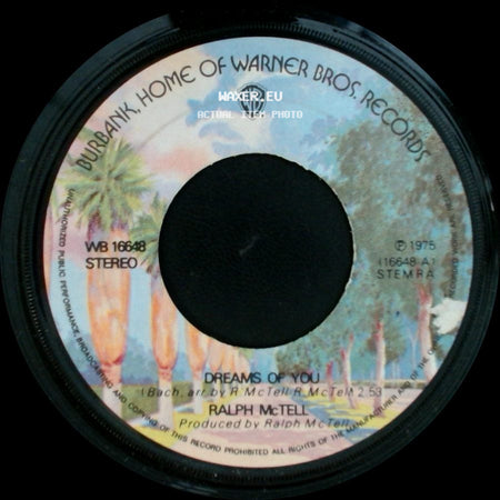 Ralph Mctell - Dreams Of You / Seeds Of Heaven side A