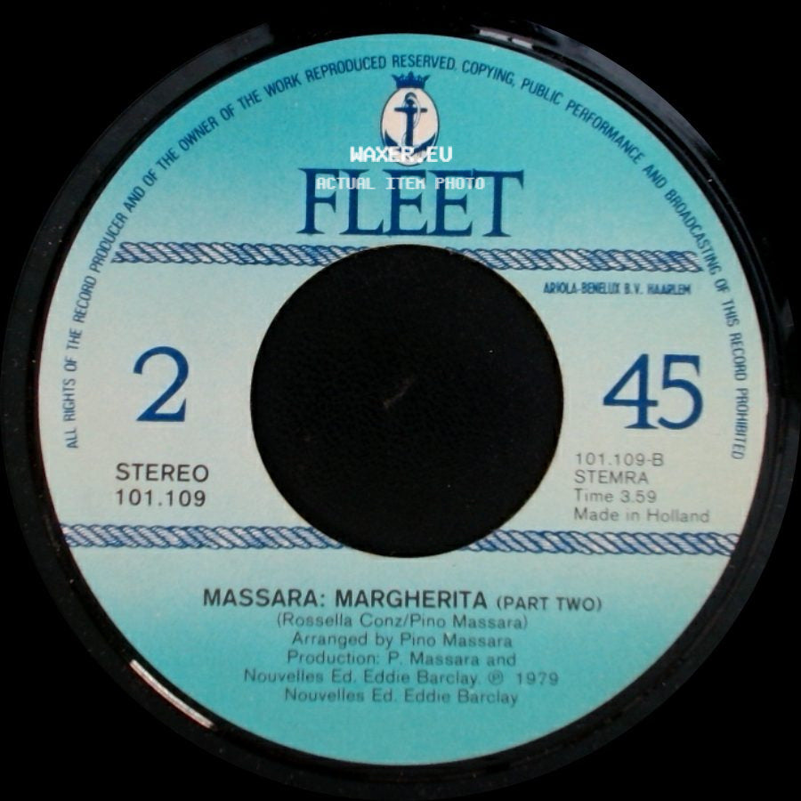 Massara - Massara: Margherita (Part Two) / Margherita (Part One) side A