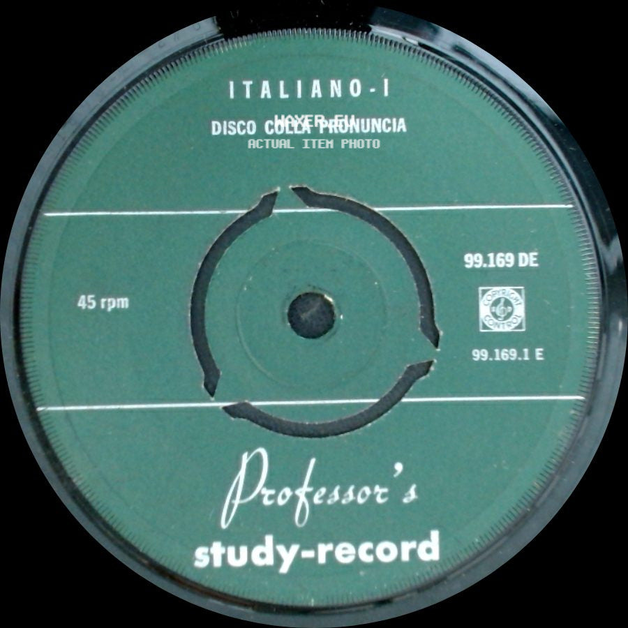 Unknown Artist - Unknown Title A / Italiano-I side B