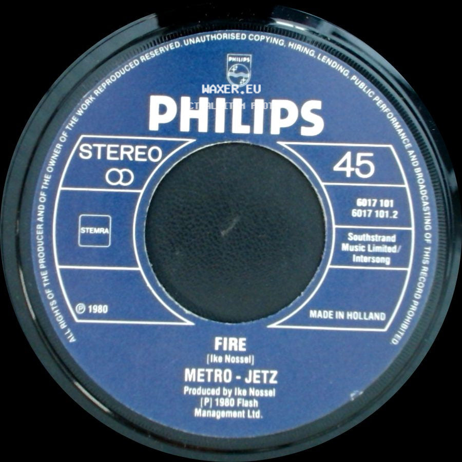 Metro - Jetz - Fire / Video Games side A