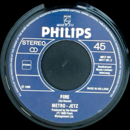 Metro - Jetz - Fire / Video Games side A