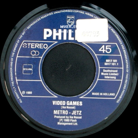 Metro - Jetz - Fire / Video Games side B