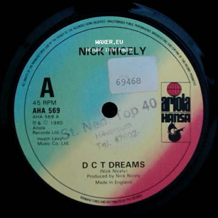 Nick Nicely - Treeline / D C T Dreams side B