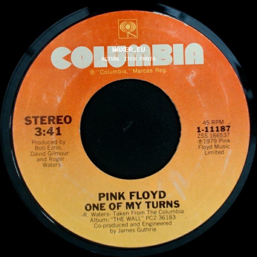 Pink Floyd - Another Brick In The Wall (Part Ii) / One Of My Turns side B