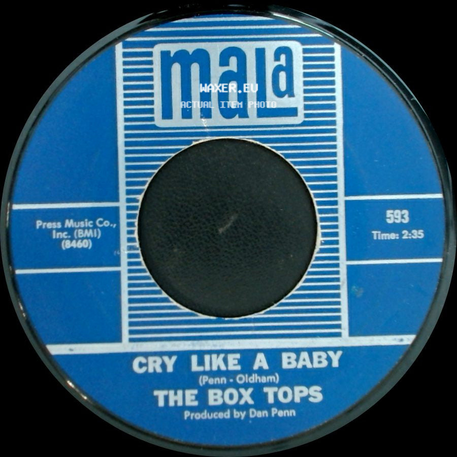 The Box Tops - Cry Like A Baby / The Door You Closed To Me side A