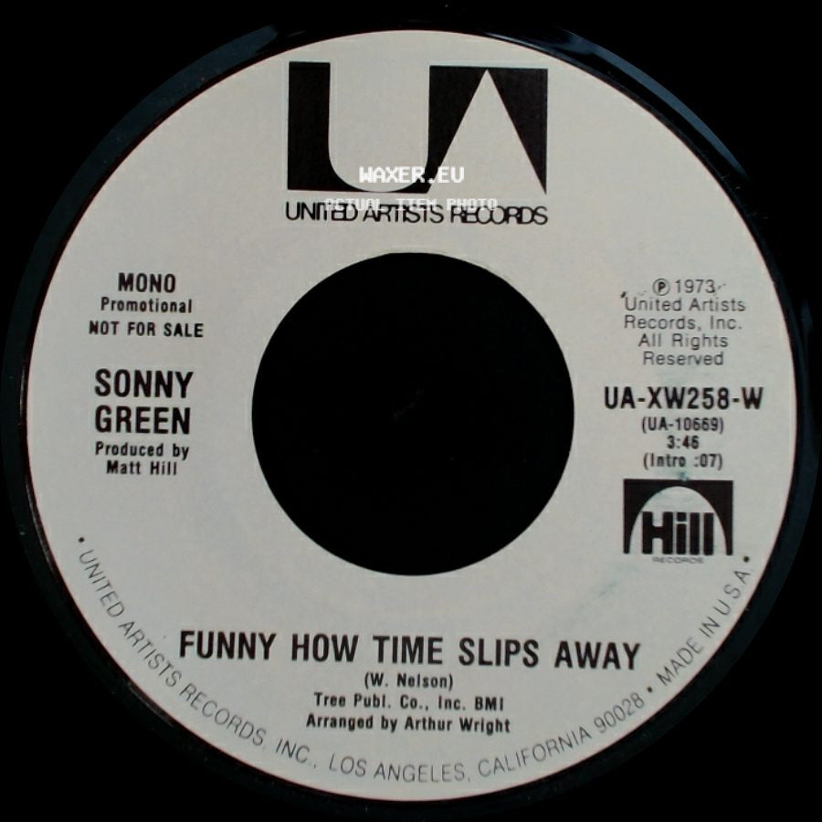 Sonny Green - Funny How Time Slips Away / Funny How Time Slips Away side B