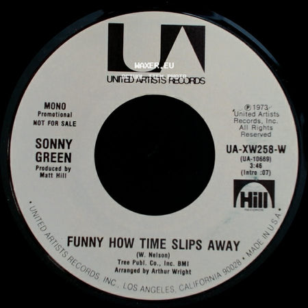 Sonny Green - Funny How Time Slips Away / Funny How Time Slips Away side B
