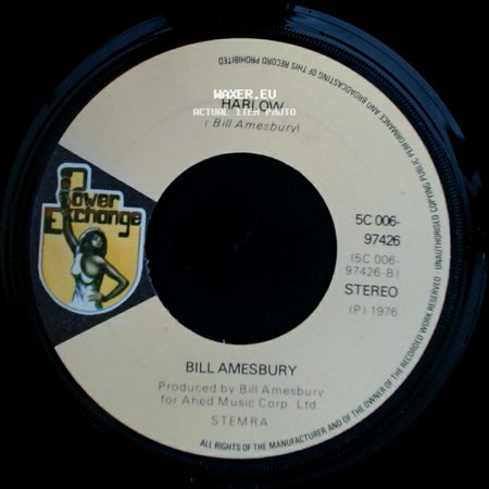 Bill Amesbury - Harlow / Saterday Night side A