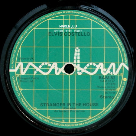Elvis Costello & The Attractions / Elvis Costello - Neat, Neat, Neat / Stranger In The House side B