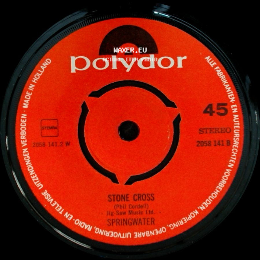 Springwater - I Will Return / Stone Cross side B