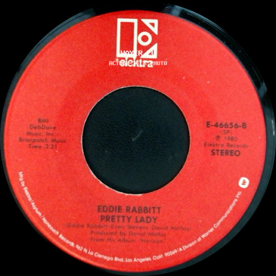 Eddie Rabbitt - Pretty Lady / Drivin' My Life Away side A