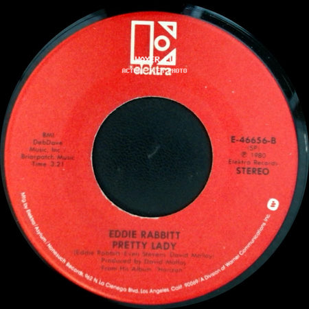 Eddie Rabbitt - Pretty Lady / Drivin' My Life Away side A